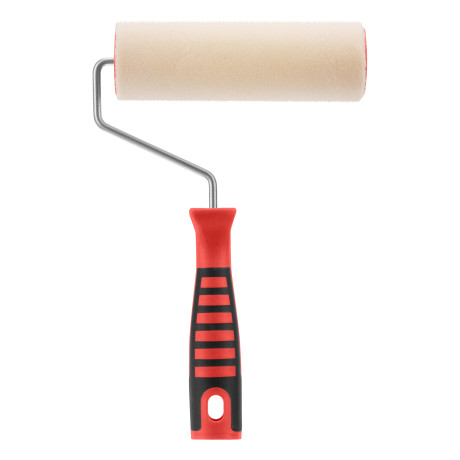 Валик "Велюр" с двухкомпонентной ручкой, 180 мм, ворс 4 мм, D 48 мм, D ручки 6 мм, шерсть Matrix