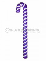 &quot;Фигура елочная &quot;Карамельная палочка&quot; 121 см, цвет фиолетовый/белый502-247 Neon Night