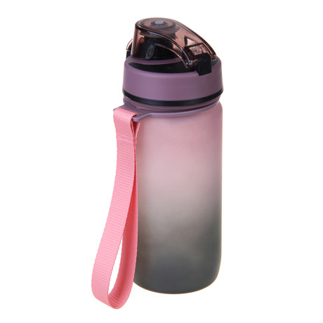 SILAPRO MAX Бутылка спортивная с замком, ULTIMATE GREY -ELDERBERRY, 550мл, РС