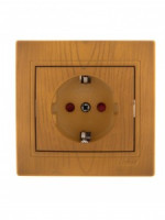 Lezard Мира роз. СУ 1 мест. 16А ольха (земля, керамика, шторки, корпус PC) 701-0701-124