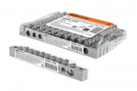 TDM Шина "N" нулевая 6х9мм 10/2 (10 групп/крепеж по краям) никелир. инд. стикер (10!) SQ0801-0338