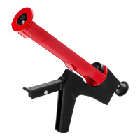 Пистолет для герметика, 310 мл, &quot;полуоткрытый&quot;, противовес, круглый шток 8 мм Matrix