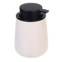 VETTA Дозатор для жидкого мыла, 320 мл, 13x9x9 см, керамика, &quot;Космос&quot;, бежевый