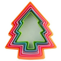 Форма кулинарная н-р 5шт/уп, цена за уп (кратность 3!!!), пластик VL2-296 Мультидом