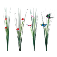 Декор на стержне "Трава" тм INBLOOM, 75-80 см, ПВХ, металл