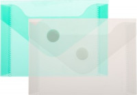 Папка -конверт на кнопке А7 105x74мм 180 мкм  ассорти,Attache  20шт.уп. 1019530