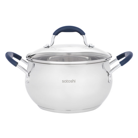 SATOSHI Альба Кастрюля 20х11,5см. 3,9 л. со стекл. крышкой, индукция