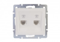 Lezard RAIN мех. роз. телеф. СУ 2 мест. бел. (корпус PC) 703-0288-138