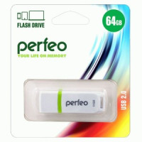 Флэш-диск USB 64GB Perfeo Perfeo C11 White