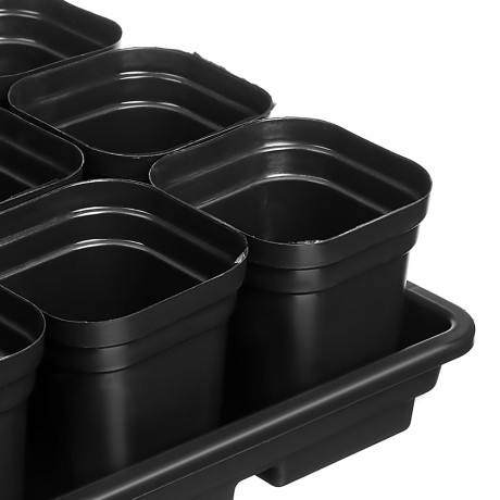 Набор для рассады "Сезон" 42х16х10см, поддон, 15 стаканчиков, полипропилен