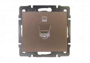 Lezard RAIN мех. роз. комп. СУ 1 мест. бронза матовый (корпус PC) 703-3188-139