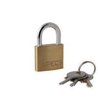 Замок вис PDB-01-40 Apecs (латунный)  \6