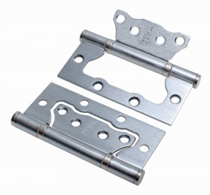 Петля без врезки РЕНЦ 100*75*2,5, 2 подшип. б/колп. суп.сат.хр. IN100-2BB FH SSC(2шт)