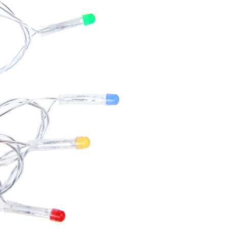 СНОУ БУМ Гирлянда эл. вьюн 20м, 120LED, мульти, 8 реж, ПВХ прозрачный, 220В