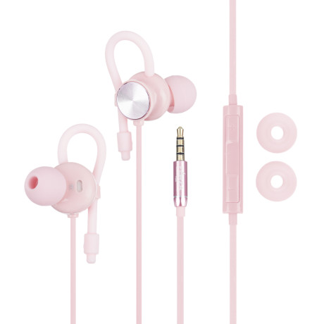 FORZA Наушники проводные внутриканальные Джаз, гарнитура, доп.насадки, коробка картон