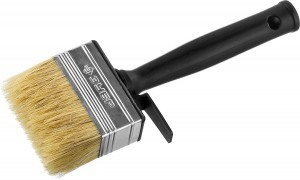 Кисть-макловица ЗУБР "ОПТИМА", светлая щетина, пластмассовый корпус, 30х70мм