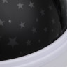 Светильник-проектор "Звездное небо", 13.3х11.5см, 4LED, шампань/мульти, 3 реж., DС5V/1.5V, USB/4хААА