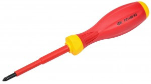 IEK ARMA2L 3 отвертка крестовая диэлектрическая PZ1х80 K3 A2L3-SC30-K3-PZ-10-080