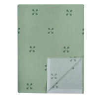 PROVANCE Простыня 1,5сп, 150х214см, 100% хлопок, поплин, зеленый