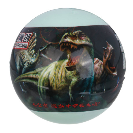 Игрушка сюрприз в шаре "Растущие динозавры", 7х8см, PVC, микс