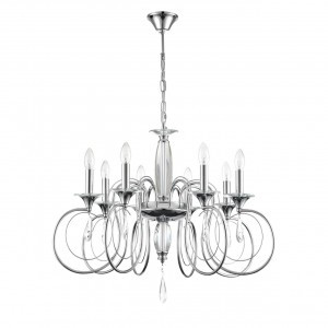 LUMION 8032/8 CLASSI LN25 хром, мет./хрусталь Люстра Е14 8x40W 220V LAOKA