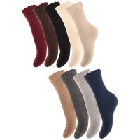 Носки женские махровые "полушерсть", 65% полушерсть, 15% акрил, 10% спандекс, 10% эластан, р. 36-39