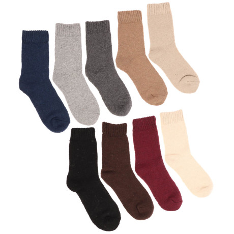 Носки женские махровые "полушерсть", 65% полушерсть, 15% акрил, 10% спандекс, 10% эластан, р. 36-39