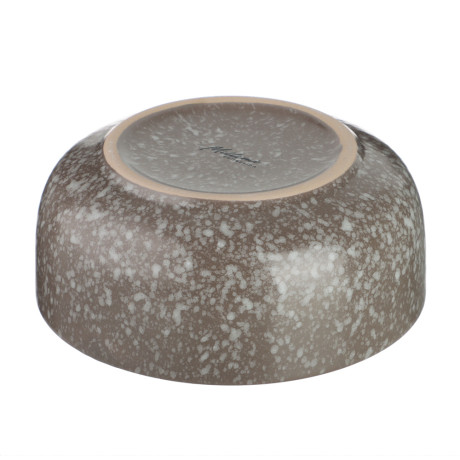 MILLIMI Салатник 620мл, 14.5х6см, керамика, серый