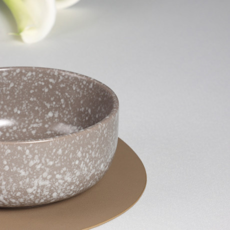 MILLIMI Салатник 620мл, 14.5х6см, керамика, серый