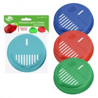 Крышка д/слива винтовая, d=100мм (кратность 12шт!!!) цена за шт, пластик МТ76-76 Мультидом