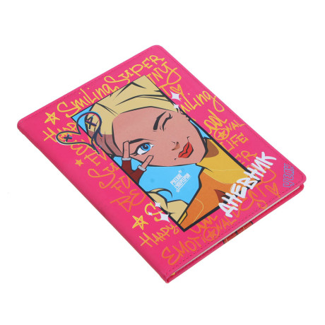 BY Русские Супергерои Дневник шк., А5+ (20,8x16,5см), 48л., тв.обл.с порол., иск.кожа, "Заря фэшн"