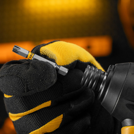 Бита TX 40х50, сталь S2, шестигранный профиль, 10 шт. Е 6,3 Denzel