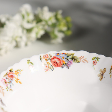 MILLIMI Дарина Салатник опаловое стекло 15см, 18136