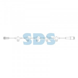 Разветвитель-шина д/гирлянд ул. Professional (1 вход, 5 выходов) белый ПВХ Neon Night 315-406