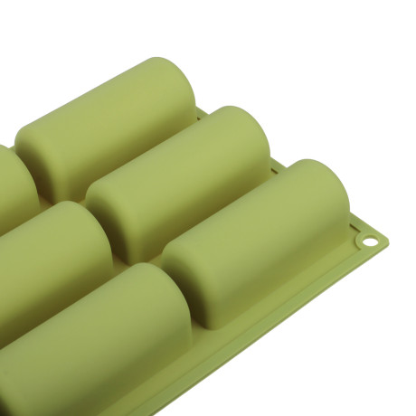 VETTA Форма для выпечки 9 ячеек 29,5х17х3,5см "Сырки", силикон, 3 цвета