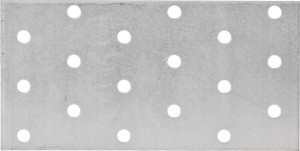 Пластина соединительная ЗУБР "МАСТЕР", 60х120мм, 1шт