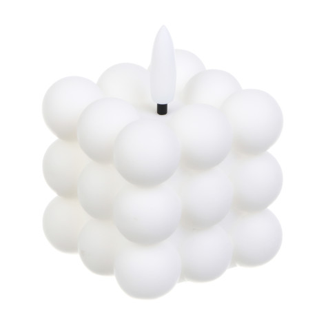 Светильник LED в форме свечи, 5,5-7х7,5-8см, 3хLR44, пластик, 2 вида