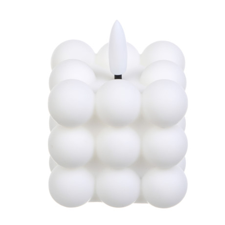 Светильник LED в форме свечи, 5,5-7х7,5-8см, 3хLR44, пластик, 2 вида