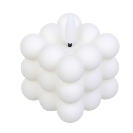 Светильник LED в форме свечи, 5,5-7х7,5-8см, 3хLR44, пластик, 2 вида