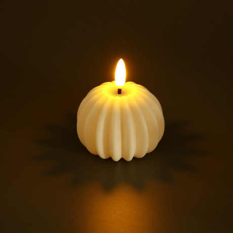 Светильник LED в форме свечи, 5,5-7х7,5-8см, 3хLR44, пластик, 2 вида