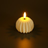 Светильник LED в форме свечи, 5,5-7х7,5-8см, 3хLR44, пластик, 2 вида