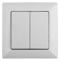 ЭРА Intro Solo выкл. СУ, 2 кл, 10A, белый, 250В, IP20, 4-104-01 4080