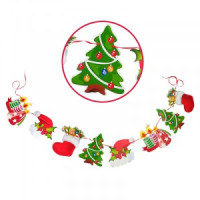 Гирлянда бумажная "Рождество" Волшебная страна (кратность 12!!!)