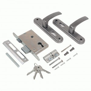 Д-град Зенит ЗВ4-3.05 серебро Замок врезной с/руч (15)