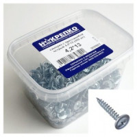 Саморез с прессшайбой острый 4,2*13 (400 шт EC) (цена за уп) НАКРЕПКО 200901