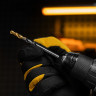 Сверло спиральное по металлу 6 x 93мм, Р6М5, Golden Tip, многогранная заточка Denzel