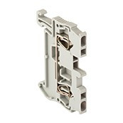 EKF Колодка клеммная самозажимная JXB-ST-1.5 17.5А 3 вывода серая PROxima plc-jxb-st-1.5-3