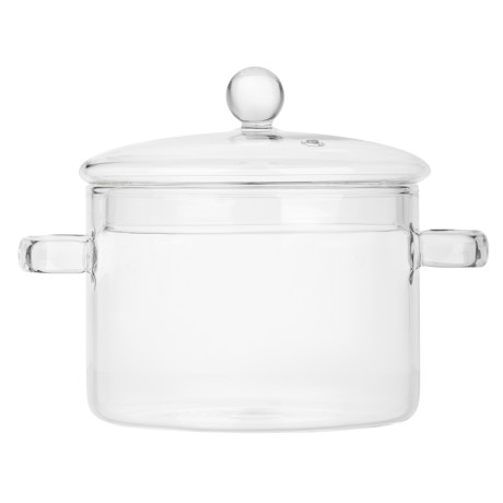 SATOSHI Кастрюля стеклянная, жаропрочное стекло, 1,5л