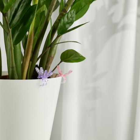 INBLOOM Набор зажимов для растений Стрекоза, 10шт, пластик
