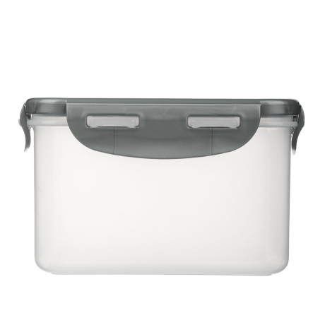 Контейнер герметичный для СВЧ с защелками тм Good&good, квадратный 1,25л, пластик